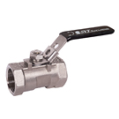 Image of 15SSTH Stainless Steel Threaded Ball Valve - One Piece