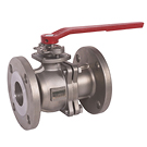 Image of 20SSFLD Stainless Steel Flanged Ball Valve - Two Piece
