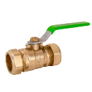 Image of 752CMPLF Lead Free Ball Valve - Standard Port, Forged Brass, Compression Ends