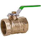 Image of 752NLF Lead Free Ball Valve - Standard Port, Forged Brass, Economy Pattern