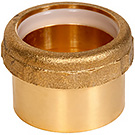 Image of Cast Brass DWV Adapters